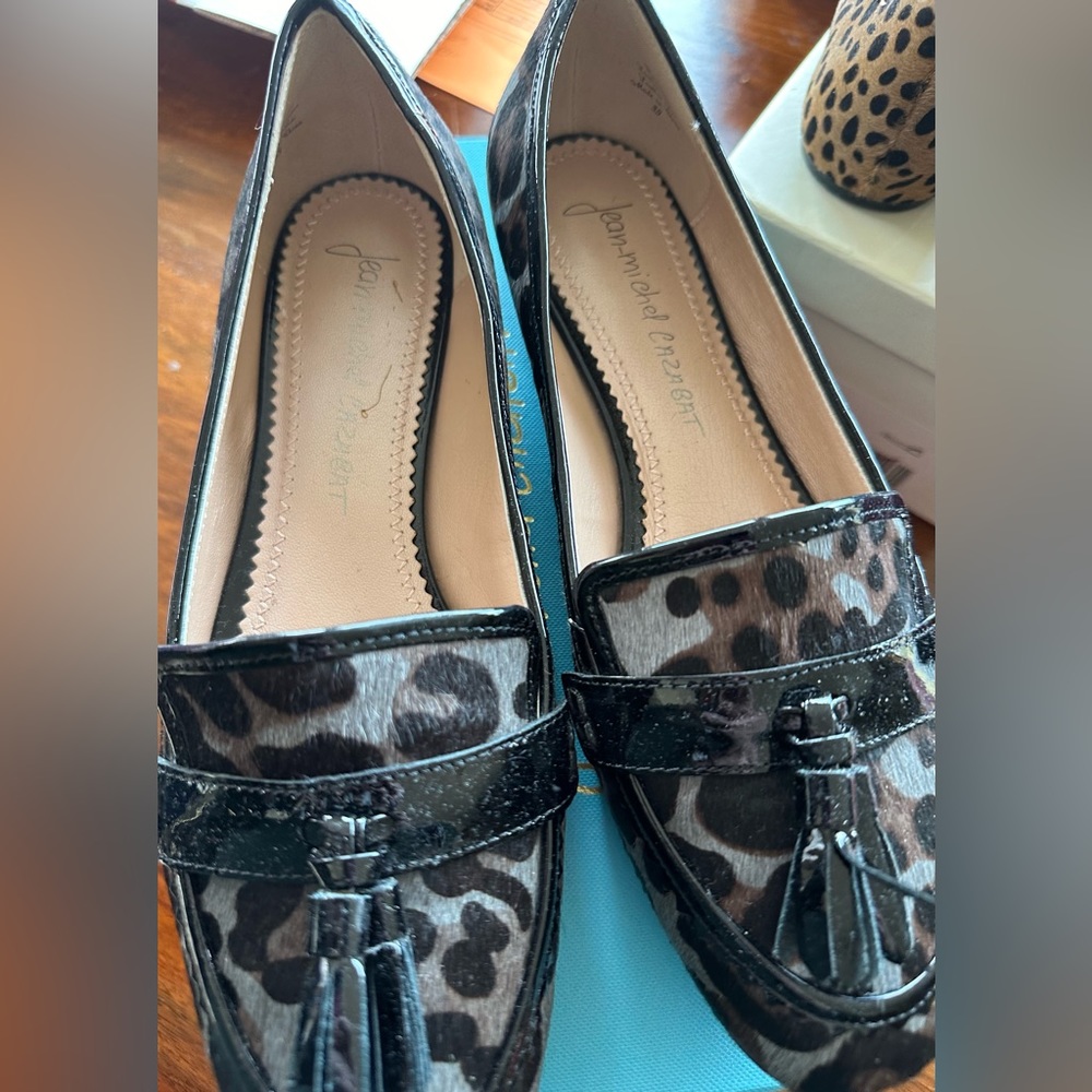 Jean-Michael Cazabat print shoes in used condition